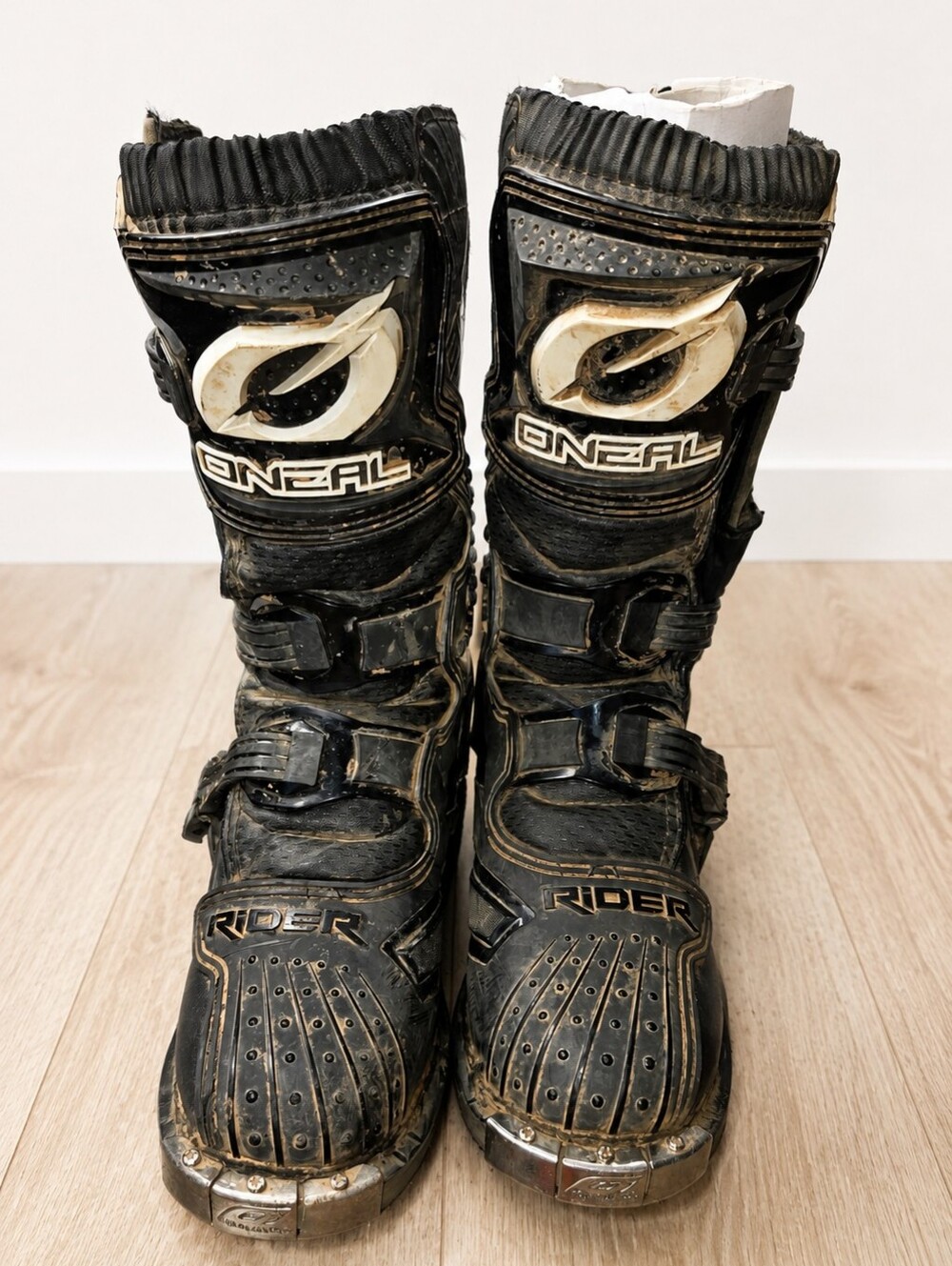 O'Neal Rider Youth Motocross Boots Black Size US/EU 3/35 Off-Road MX